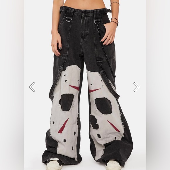 Dolls Kill Pants & Jumpsuits Dollskill X Wb Horror Vile Voorhees